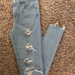 Levi’s 720 Distressed Light Blue Women's Jeans